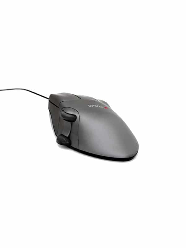 Contour Mouse Right - Medium - Ergonomisk mus - Optisk - 5 knapper - Grå