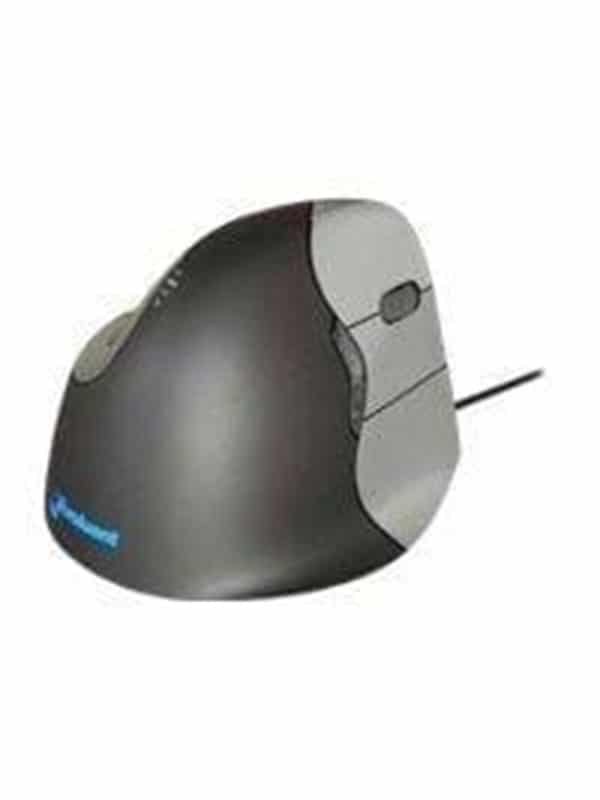 Ergonomic Solutions Evoluent Vertical Mouse 4 - Ergonomisk mus - Optisk - 6 knapper -