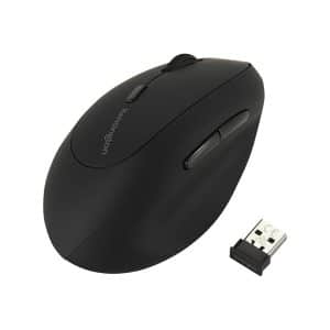Kensington Pro Fit Ergo Wireless Mouse - Mus - 6 knapper - Sort