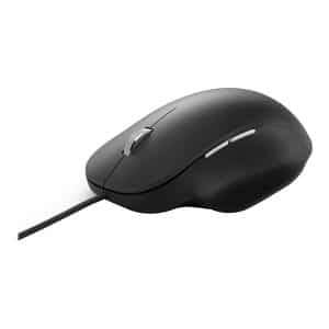 Microsoft Ergonomic Mouse USB Black / RJG-00002 - Mus - Optisk - 5 knapper - Sort