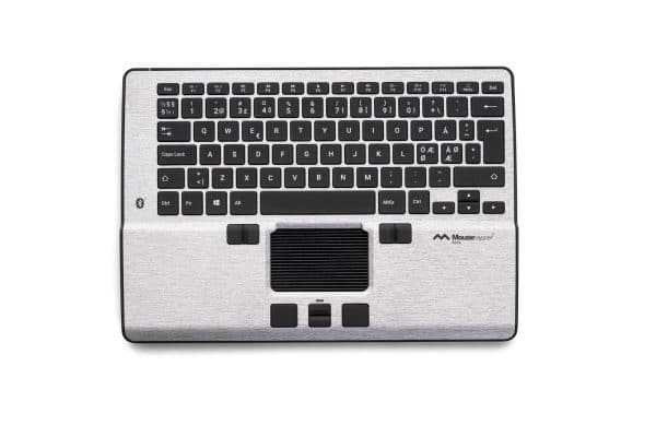 Mousetrapper Alpha trådløst tastatur i ergonomisk design