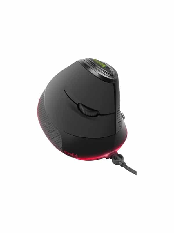 Speed-Link SPEEDLINK SOVOS Vertical RGB Gaming - Vertical mouse - Optisk - 7 knapper - Sort