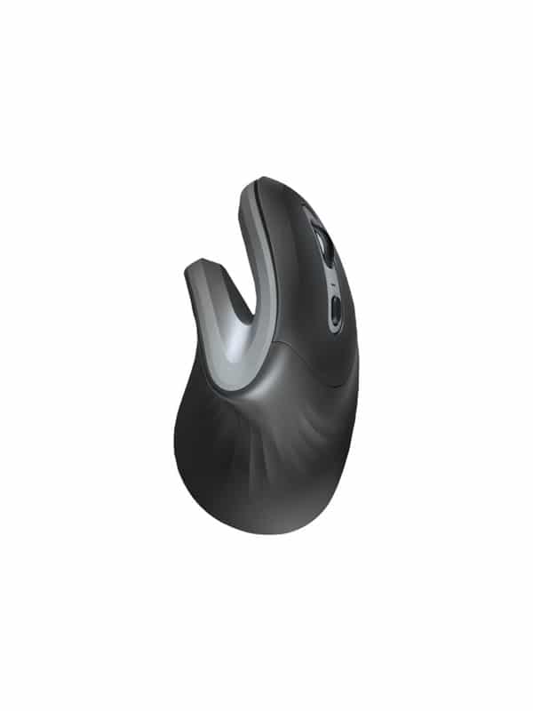 Trust Verro Ergonomic Wireless Mouse - Mus - Optisk - 6 knapper - Sort