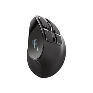 Trust Voxx - Vertical mouse - Optisk - 9 knapper - Sort