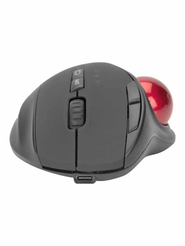 DIGITUS - mouse - 2.4 GHz Bluetooth 4.0 - black - Mus - Optisk - 7 knapper - Sort