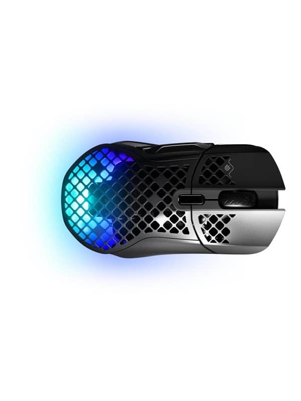 SteelSeries Aerox 5 Wireless Gaming Mouse - Mus - Optisk - 9 knapper - Sort