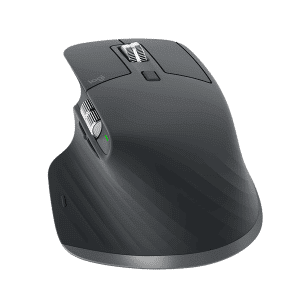 Logitech MX Master 3S Performance Wireless Mouse - Graphite - Ergonomisk mus - Laser - 7 knapper - Sort