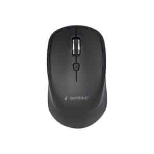 Gembird MUSW-4B-05 - mouse - 2.4 GHz - black - Mus - Optisk - 4 knapper - Sort