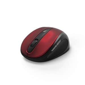 Hama "MW-400" Optical 6-Button Wireless Mouse red - Mus - 6 knapper - Rød
