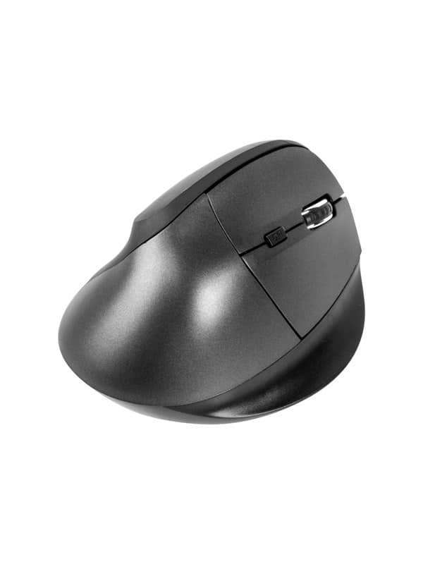 Natec CRAKE - mouse - 2.4 GHz - black - Mus - Optisk - 6 knapper - Sort