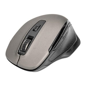 DIGITUS - mouse - 2.4 GHz - black/grey - Mus - Optisk - 6 knapper - Grå