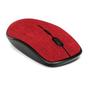 OMEGA Trådløs mus 2.4Gz - 1600DPI / 4 knapper - Rød