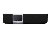 Optapad Extended - Touchpad - ergonomisk - optisk - 8 knapper - kabling - USB - sort, sølv