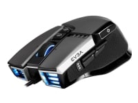 EVGA X17 - Mus - ergonomisk - optisk - 10 knapper - kabling - USB - grå