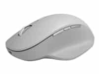 Microsoft Surface Precision Mouse - Mus - ergonomisk - højrehåndet - optisk - 6 knapper - trådløs, kabling - USB, Bluetooth 4.2 LE - grå - kommerciel