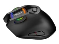 KROM Kaox - Lodret mus - ergonomisk - højrehåndet - optisk - 7 knapper - kabling - USB