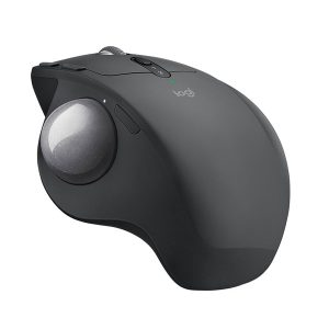 Logitech MX ERGO Graphite - Ergonomisk mus - Optisk - 8 knapper - Sort