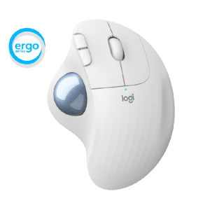 Ergo M575 Business Wireless Trackball, Off White