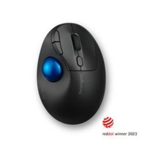 Kensington Pro Fit® Ergo TB450 Trackball - Mus - Optisk - 7 knapper - Blå