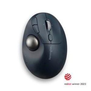 Kensington Pro Fit® Ergo TB550 Trackball - Mus - Optisk - 9 knapper - Blå