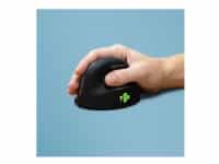 R-Go HE Break - Lodret mus - small, AGR certified, for hand size ?165 mm - ergonomisk - højrehåndet - optisk - 5 knapper - trådløs - Bluetooth 5.0 - sort