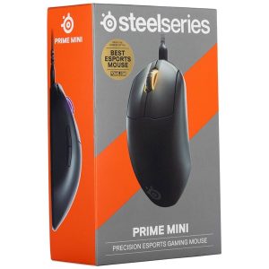 SteelSeries Prime Mini - Mus - Optisk - 5 knapper - Sort
