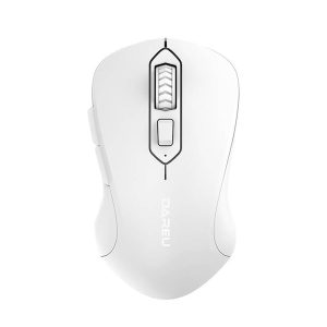 Dareu Wireless mouse LM115G 2.4G 800-1600 DPI (white) - Mus - 6 knapper - Hvid
