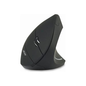 Acer - mouse - vertical - 2.4 GHz - black - Mus - Optisk - 6 knapper - Sort
