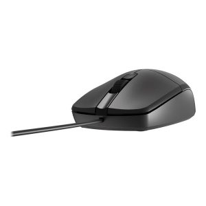 Natec Ruff Plus - mouse - USB - black - Mus - Optisk - 3 knapper - Sort