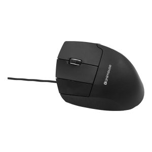 Contour Unimouse - mouse - USB-C - black - Mus - Optisk - 7 knapper - Sort