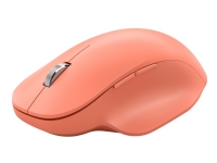 Microsoft Bluetooth Ergonomic Mouse - Mus - ergonomisk - optisk - 5 knapper - trådløs - Bluetooth 5.0 LE - ferskenfarvet