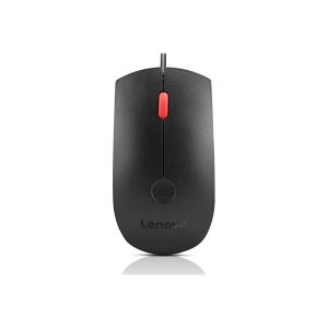 Lenovo - mouse - USB-A - black - Mus - Optisk - 3 knapper - Sort