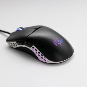 Ducky Feather Black & White - Huano Blue