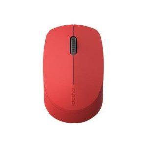 RAPOO M100 Silent - Mus - Optisk - 3 knapper - Rød