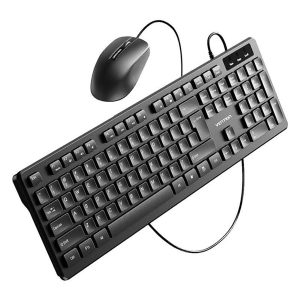 Vention Wired Keyboard + Mouse + Mouse Pad Set KTCB0-EN - Tastatur & Mus sæt - Sort