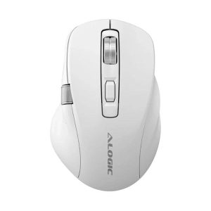 ALOGIC Apex Bluetooth USB-C Rechargeable - Mus - Optisk - 7 knapper - Hvid