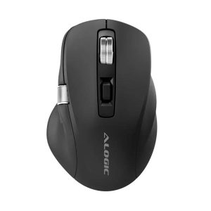 ALOGIC Apex Bluetooth USB-C Rechargeable - Mus - Optisk - 7 knapper - Sort