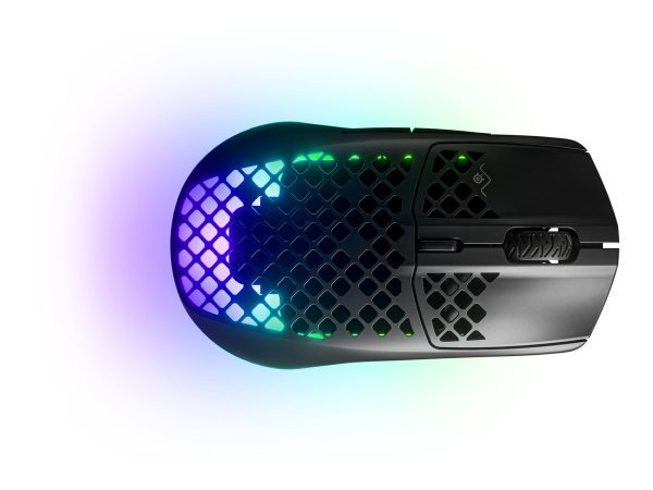 SteelSeries Aerox 3 2022 Edition Optisk Trådløs Kabling Sort