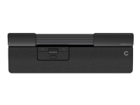 Contour SliderMouse Pro - Centreret mus - ergonomisk - tynd - 6 knapper - trådløs, kablet - Bluetooth, 2.4 GHz - trådløs modtager (USB)