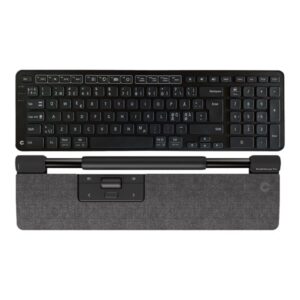 Contour RollerMouse Pro Slim Dark Grey + Balance Keyboard BK - Wireless - Pan Nordic Version - Keyboard and rollerbar set - Nordisk - Grå
