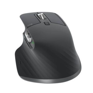 Logitech MX Master 3S (Bluetooth Edition) - Ergonomisk mus - Optisk - 7 knapper - Sort
