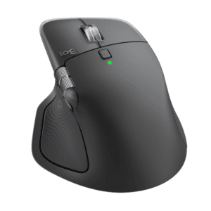 Logitech MX Master 4 - Graphite - Ergonomisk mus - Optisk - 9 knapper - Sort