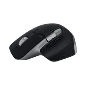 Logitech MX Master 3S for Mac Performance Wireless Mouse - Space Grey - Ergonomisk mus - Laser - 7 knapper - Sort