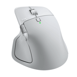 Logitech MX Master 4 for MAC - Pale Grey - Ergonomisk mus - Optisk - 9 knapper - Hvid