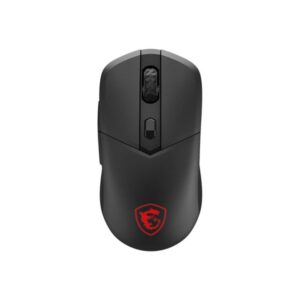 MSI VERSA 300 - mouse - 2.4 GHz Bluetooth 5.3 USB - Mus - Optisk - 6 knapper - Sort