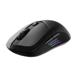 MSI VERSA 300 ELITE - mouse - 2.4 GHz Bluetooth 5.3 USB - Mus - Optisk - 6 knapper - Sort