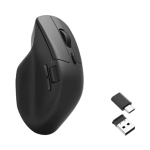 Keychron M6 Light 78g Wireless 1K - Ergonomisk mus - Optisk - 5 knapper - Sort