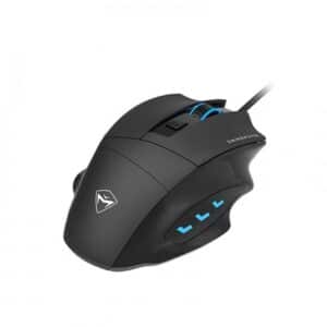 Machenike M3 Wired Gaming Mouse - Black - 6 knapper - Sort
