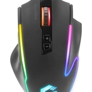 Speed-Link Speedlink DECUS NX RGB Gaming Mouse - Rubber Black - Gaming Mus - Optisk - 6 knapper - Sort