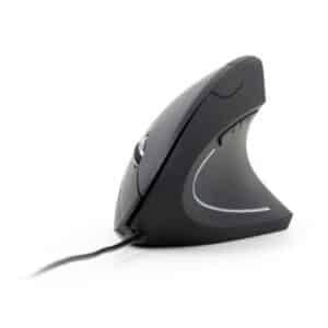 Gembird Ergonomic 6-button wired optical mouse - Vertical mouse - Optisk - 6 knapper - Sort